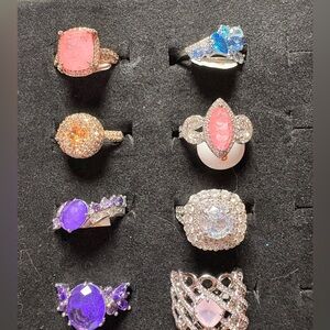 Bomb Party (8) Ring BUNDLE- All size 6